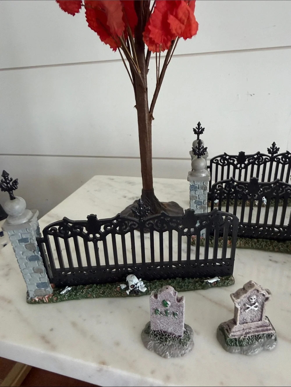 Lemax Spooky Town Accessories Grave Yard